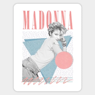 Madonna // Original 80s Vintage Style Design Sticker